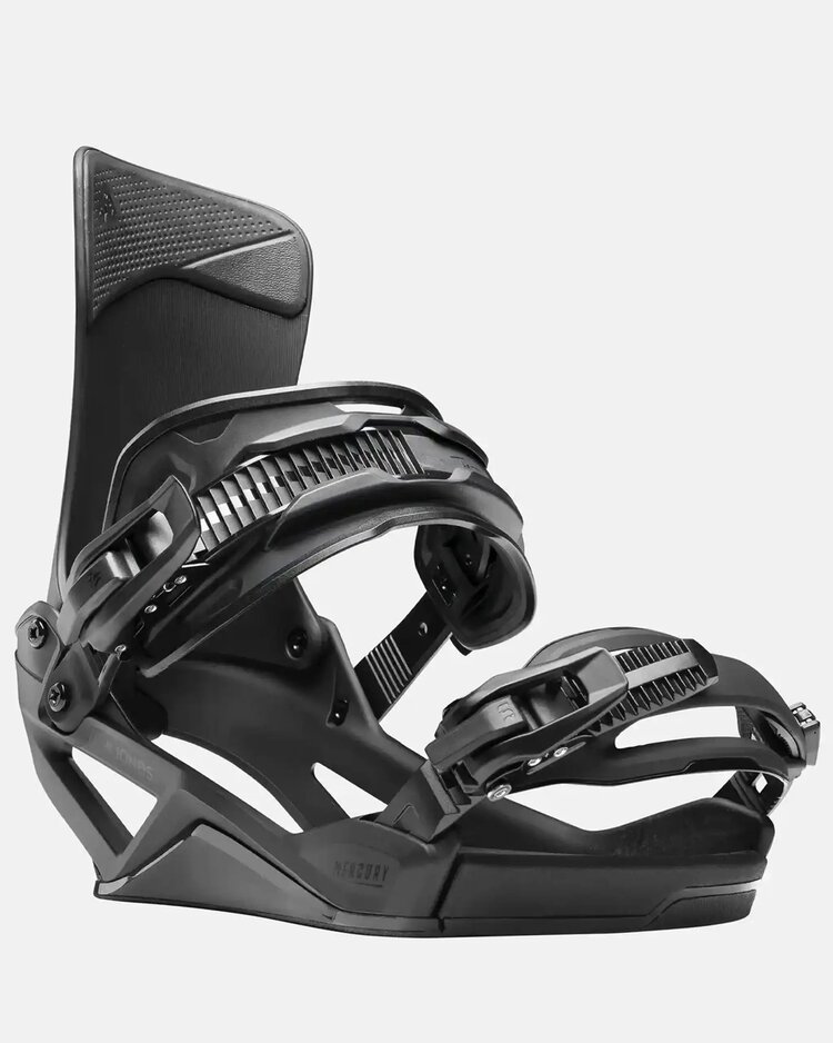 Jones Men's Mercury FASE Snowboard Bindings | Stealth Black