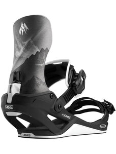 Jones Men's Mercury FASE Snowboard Bindings | MTN Black / Silver