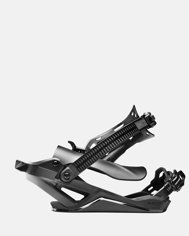 Jones Men's Mercury FASE Snowboard Bindings | MTN Black / Silver