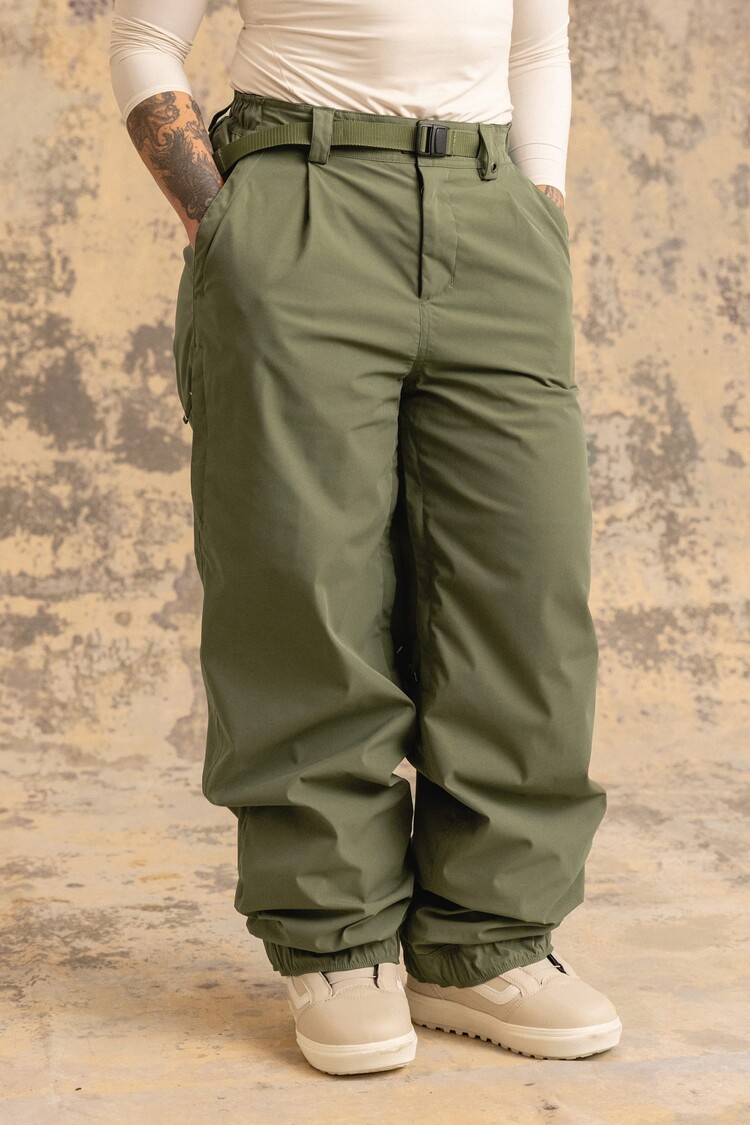686 Technical Apparel Women's Outline Shell Pant | Fatigue Green