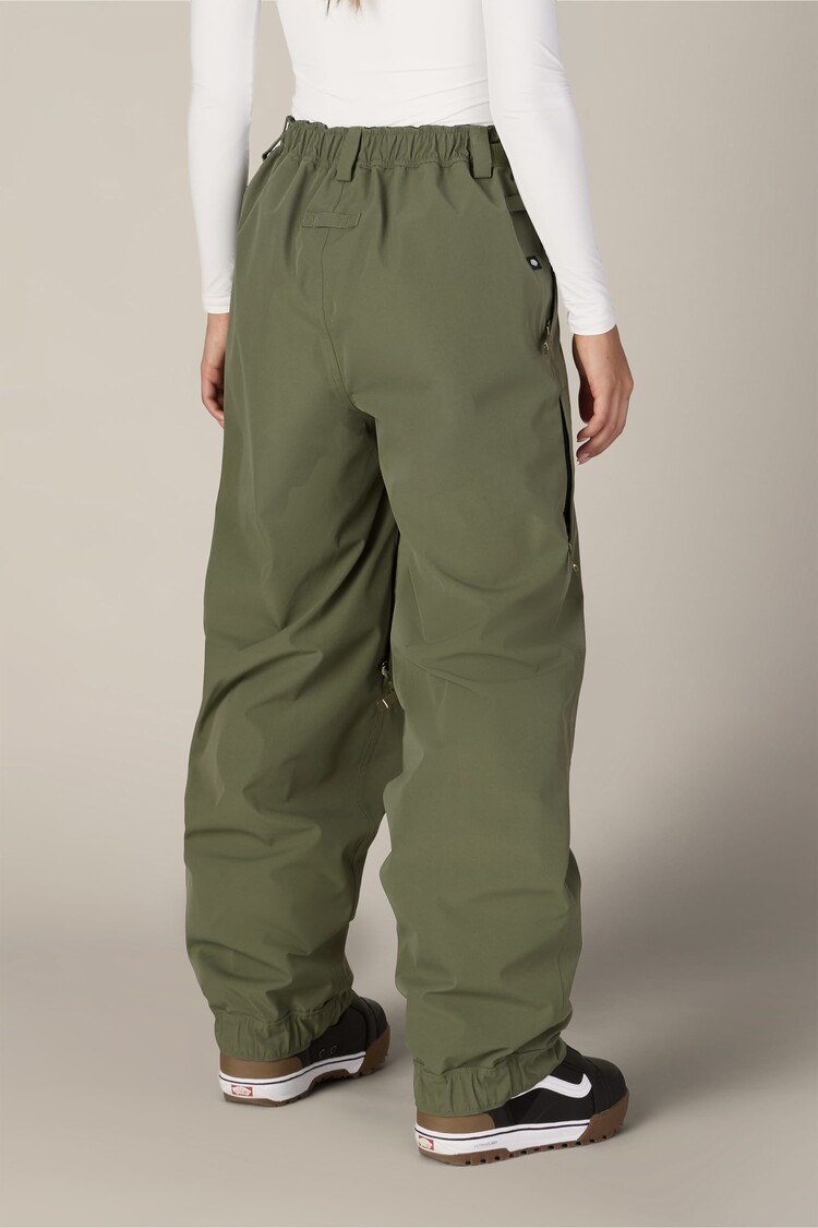 686 Technical Apparel Women's Outline Shell Pant | Fatigue Green