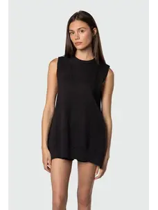 TEAMLTD Knit Tank | Black
