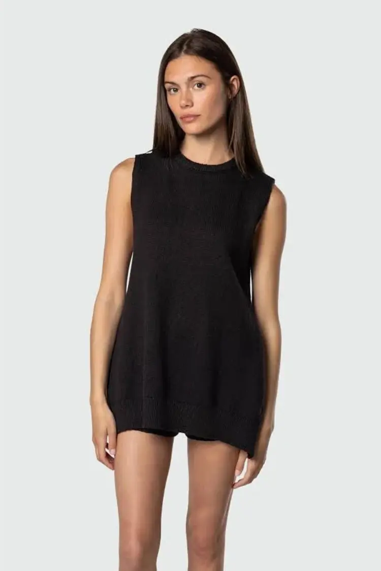 TEAMLTD Knit Tank | Black