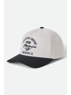 Brixton Ford Mustang Snapback | Wimbledone White/Burnt Rubber