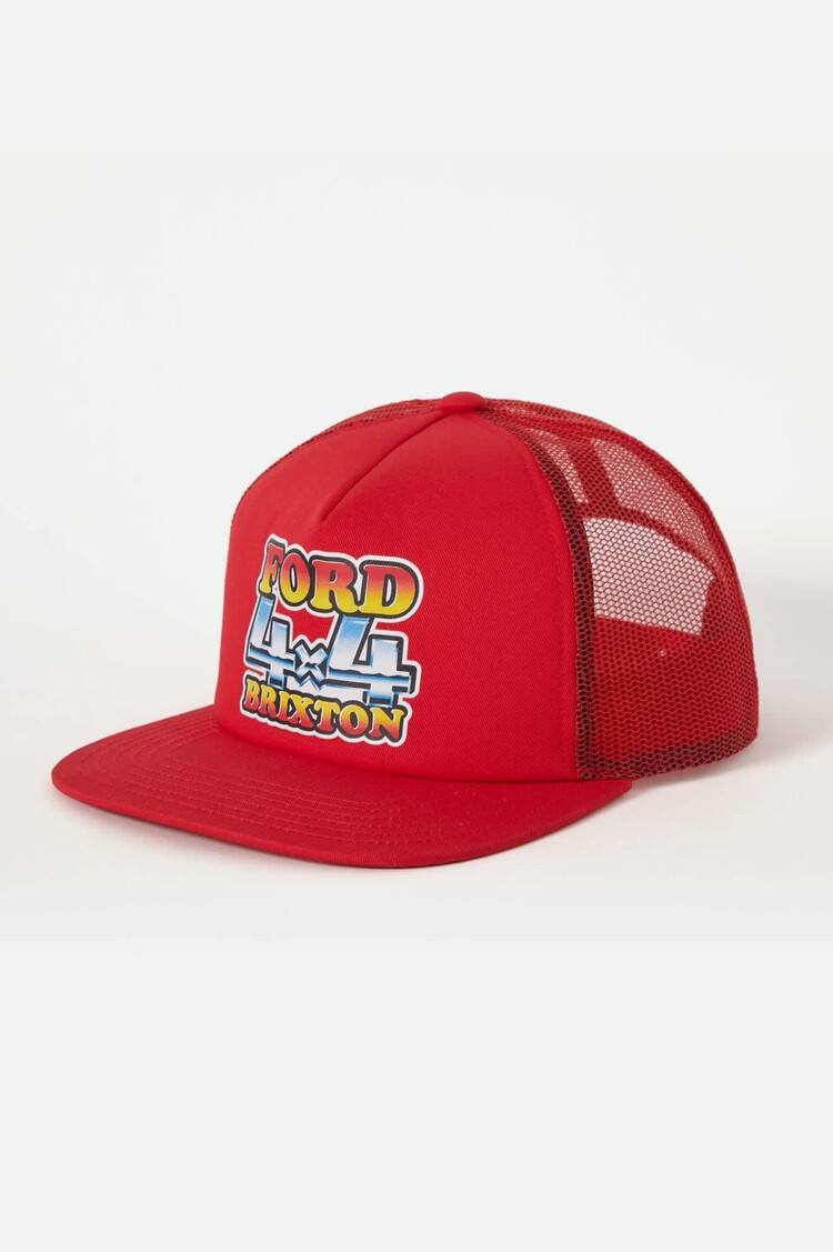 Brixton Ford 4x4 Chrome Trucker | Rangoon Red