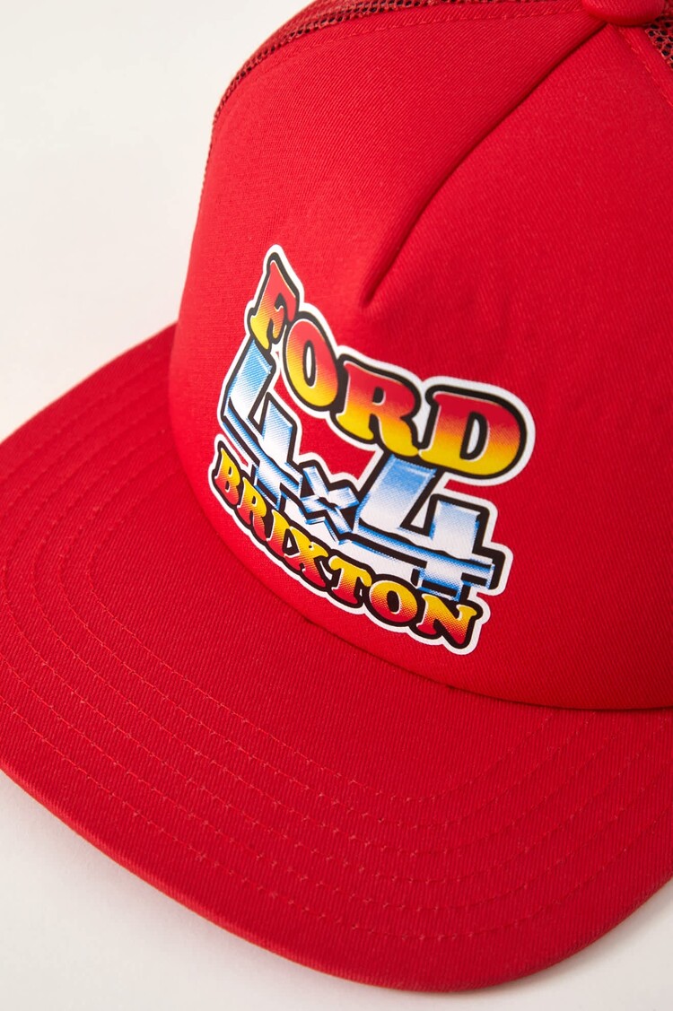 Brixton Ford 4x4 Chrome Trucker | Rangoon Red