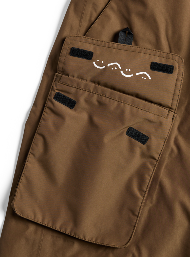 Burton Men's 2L Baggy Cargo Pant | Earth Ship Brown