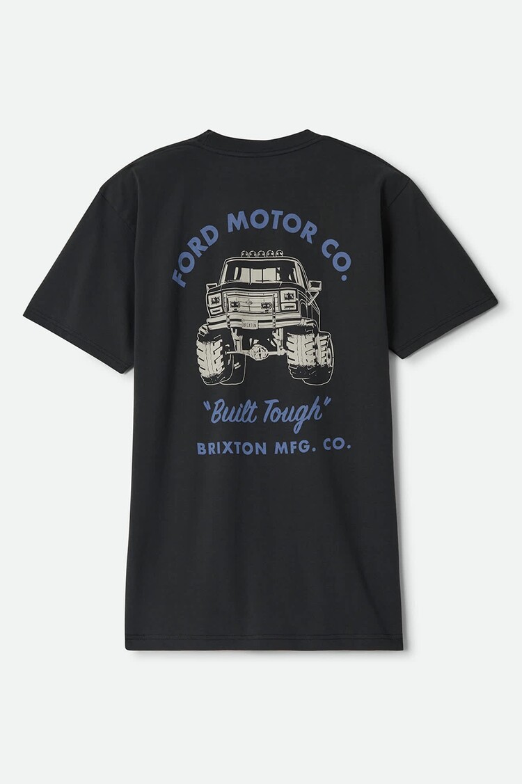 Brixton Ford Built Tough 4x4 Tee | Burnt Rubber
