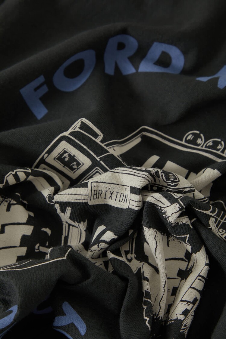 Brixton Ford Built Tough 4x4 Tee | Burnt Rubber