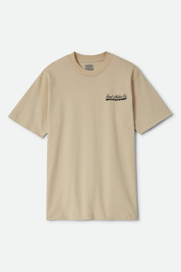 Brixton Ford 71 Pickup Tee | Wimbledon White