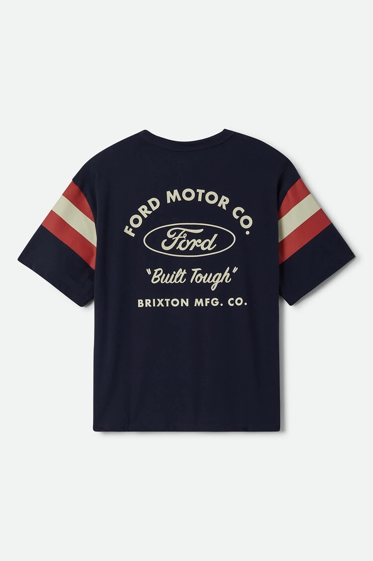 Brixton Ford Built Tough Jersey | American Navy