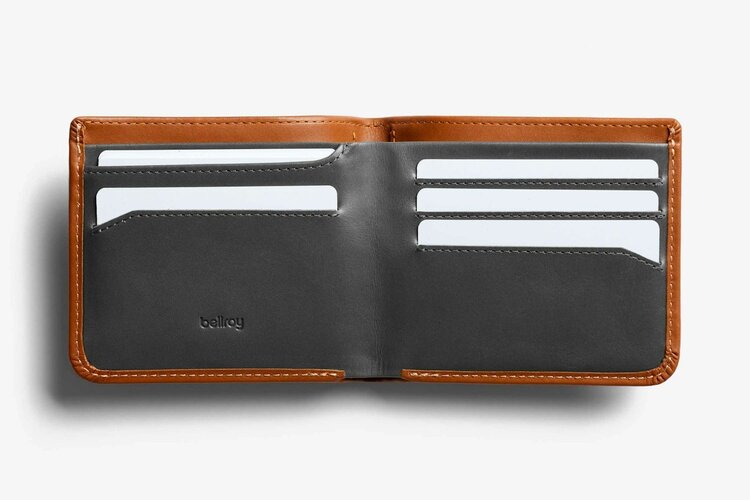 Bellroy Hide & Seek Hi Wallet | Caramel