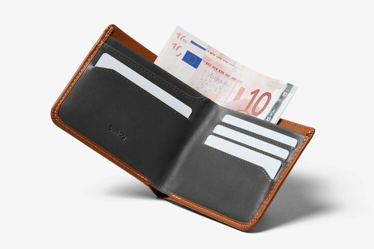Bellroy Hide & Seek Hi Wallet | Caramel