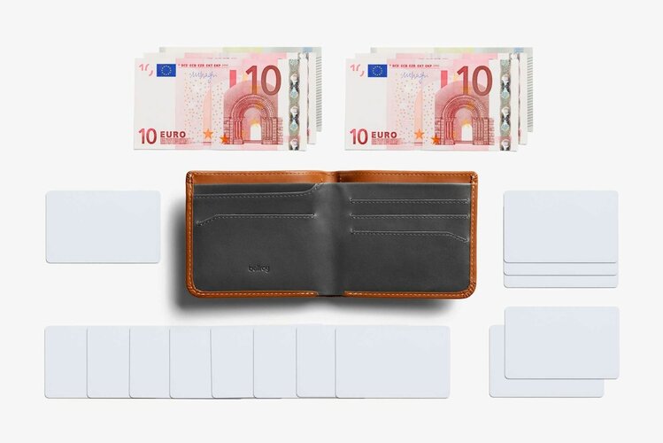 Bellroy Hide & Seek Hi Wallet | Caramel