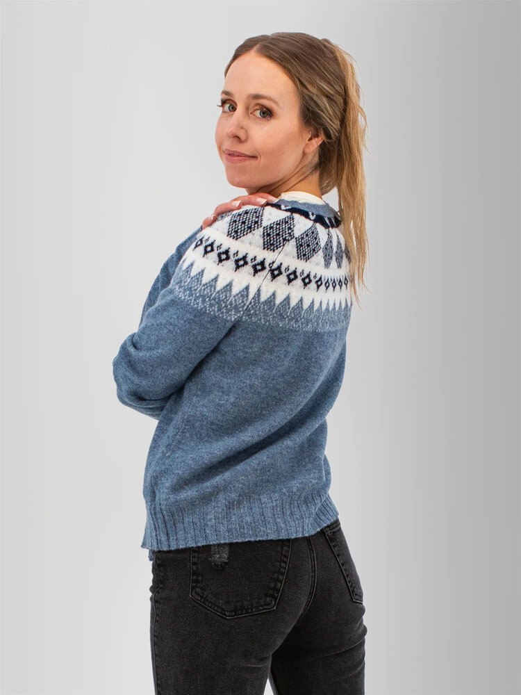 Old Ranch Reine Cardigan | Stonewash