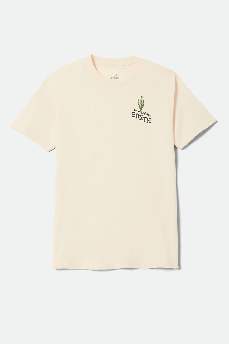 Brixton Keslo S/S Standard Tee | Cream