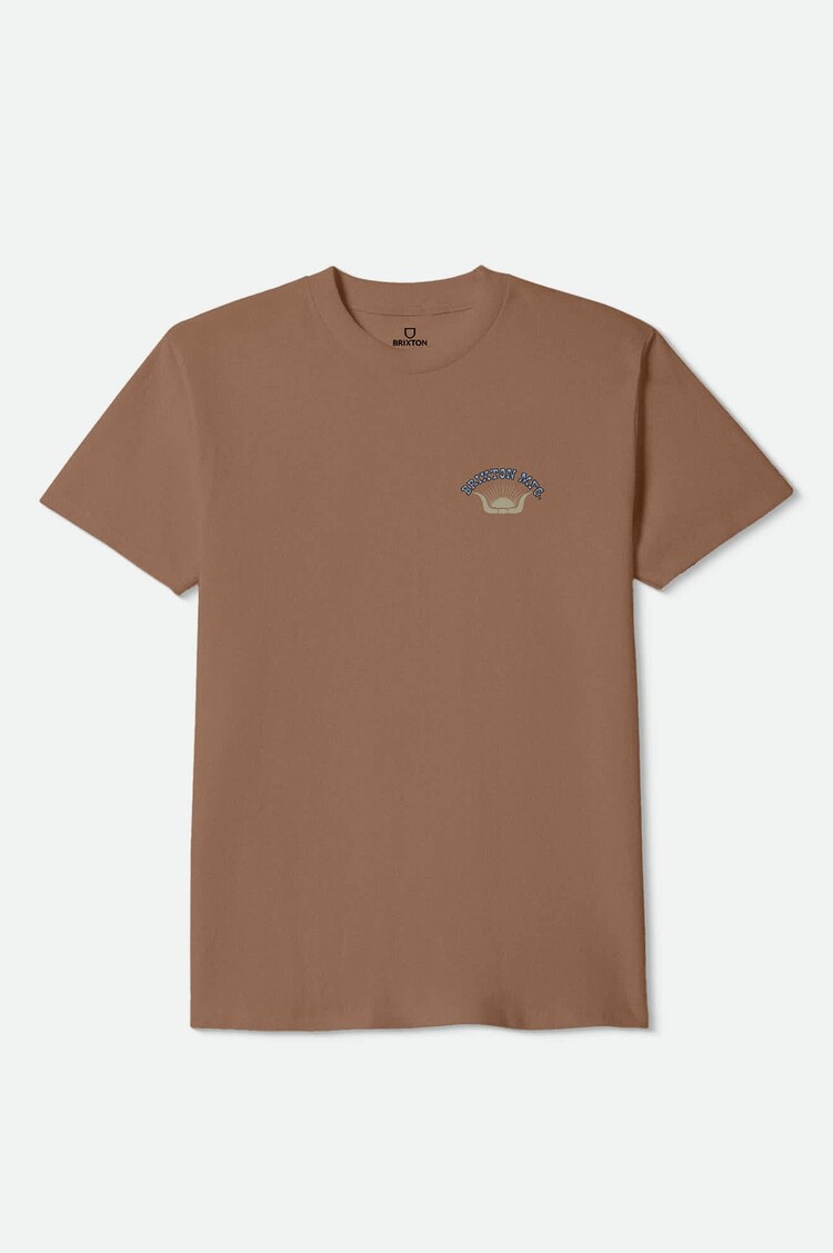 Brixton Stirrup S/S Standard Tee | Brown Sugar