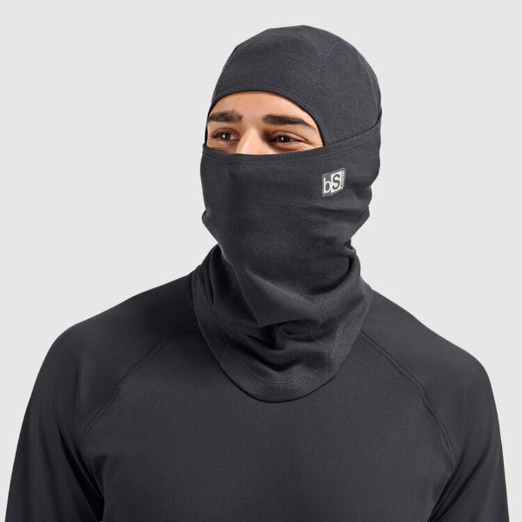 Blackstrap Merino Hood Balaclava | Black