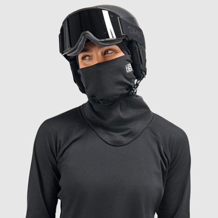 Blackstrap Merino Hood Balaclava | Black