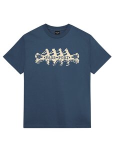 Pass~Port Canoe Tee | Harbour Blue
