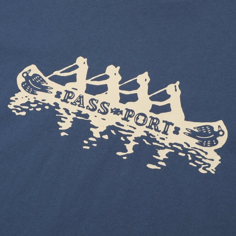 Pass~Port Canoe Tee | Harbour Blue