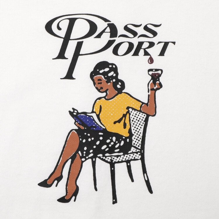 Pass~Port Minimal Output Tee | White
