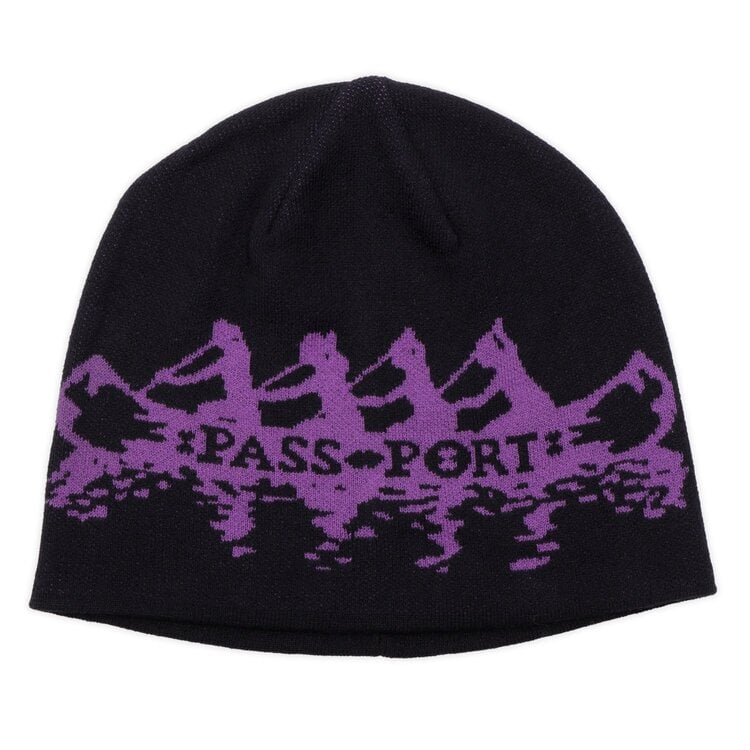 Pass~Port Canoe Beanie | Black