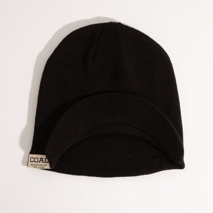 Coal The Uniform Brim Beanie | Black