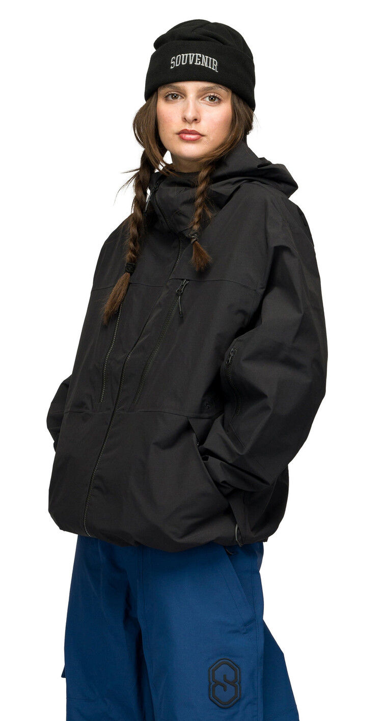 SOUVENIR 3 Ply Ripstop Jacket | Black