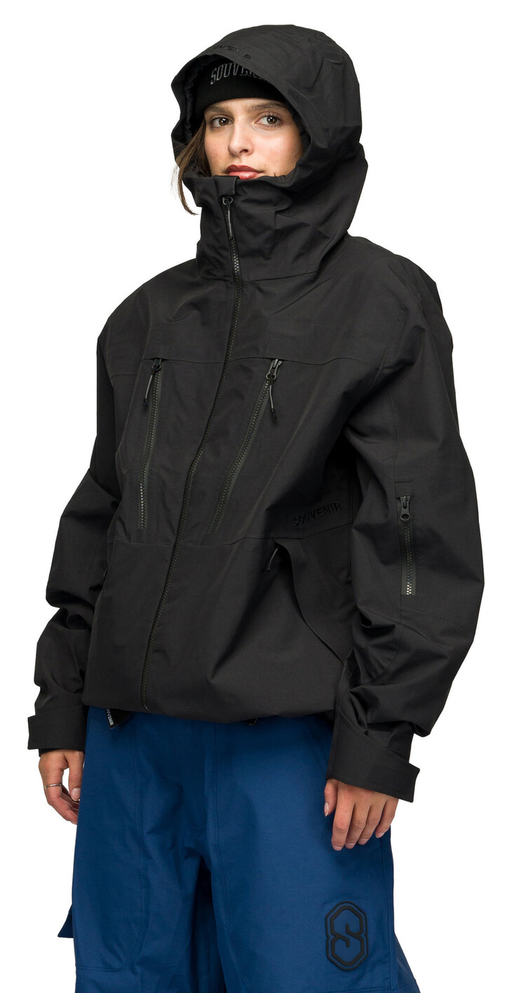 SOUVENIR 3 Ply Ripstop Jacket | Black