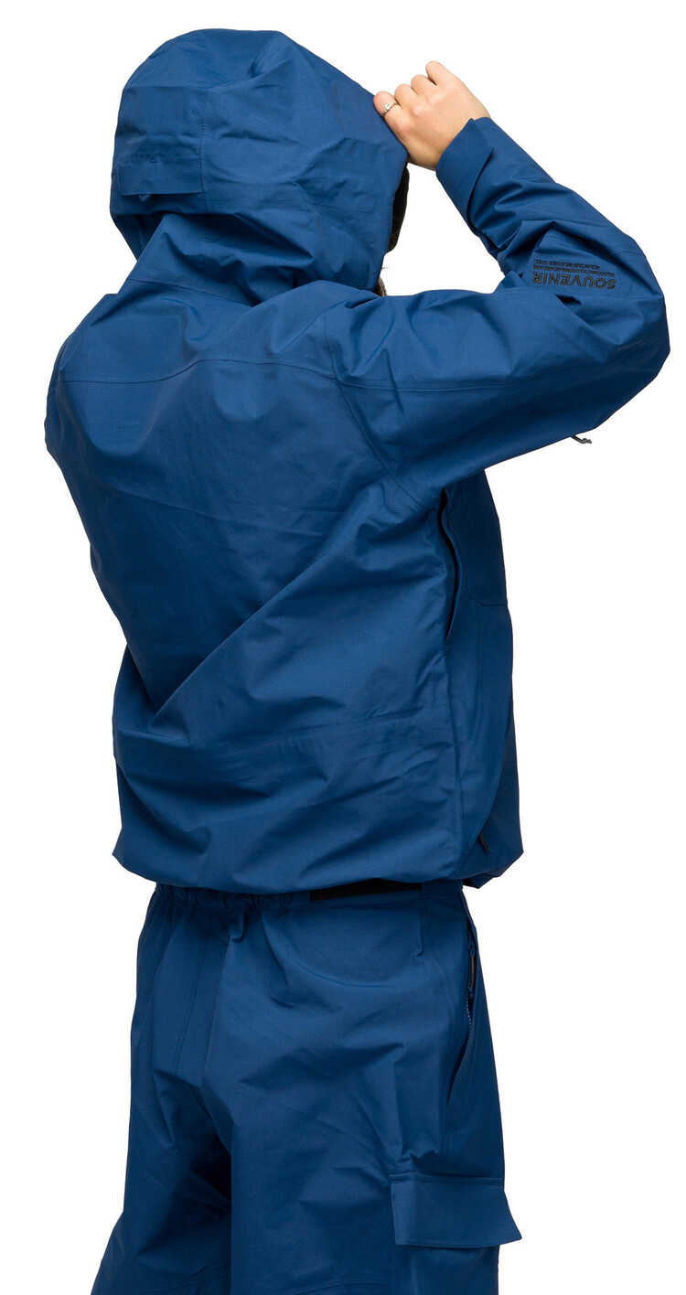 SOUVENIR 3 Ply Ripstop Jacket | Petrol Blue