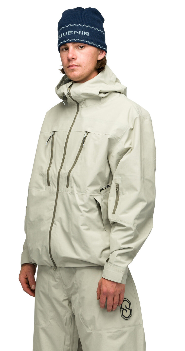 SOUVENIR 3 Ply Ripstop Jacket | Wet Sand