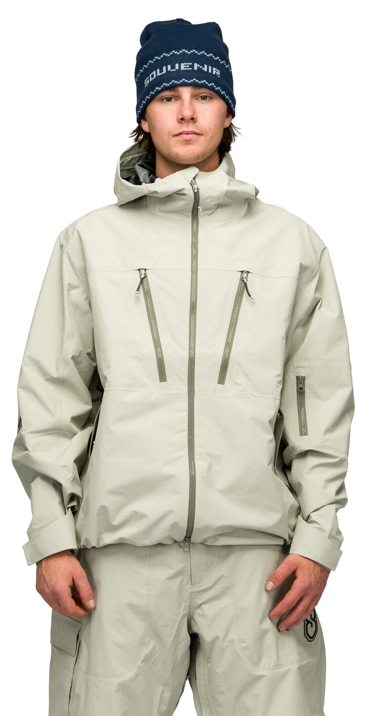 SOUVENIR 3 Ply Ripstop Jacket | Wet Sand