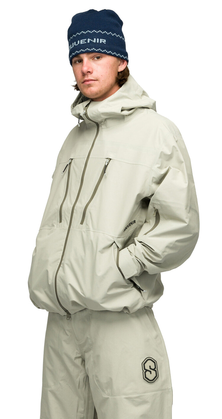 SOUVENIR 3 Ply Ripstop Jacket | Wet Sand