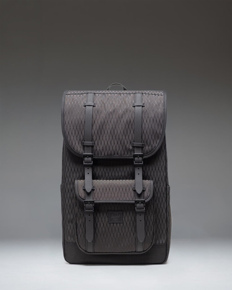 Herschel Little America Backpack | Black Diamond/Black