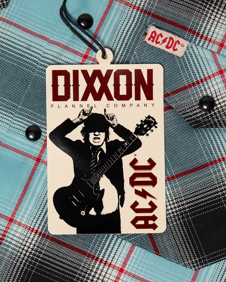 Dixxon AC/DC Dirty Deeds Done Dirt Cheap Flannel