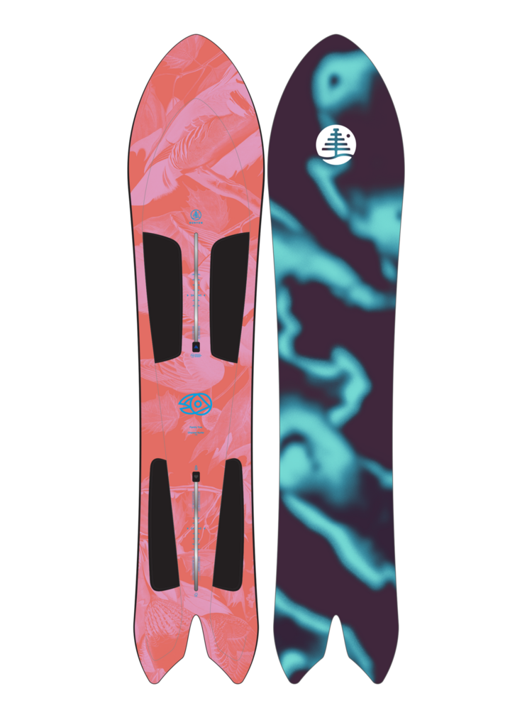 Burton 3D Family Tree Channel Surfer Snowboard 2nd | 2026