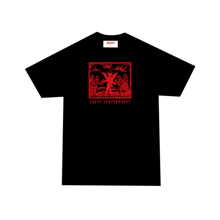 JENNY SKATEBOARDS Sabbath Tee | Black