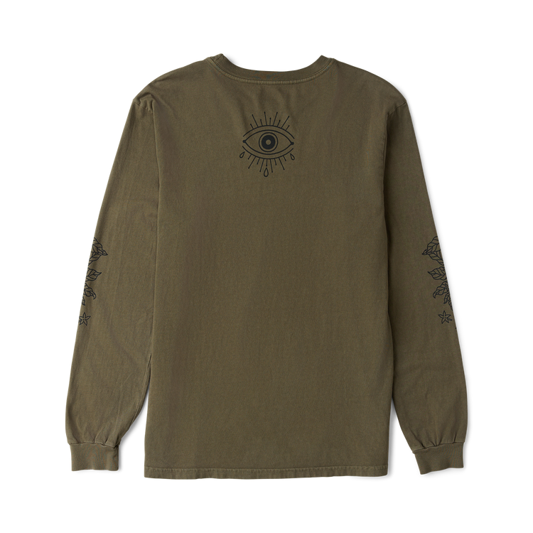 Roark Reading Ritual LS Tee | Military