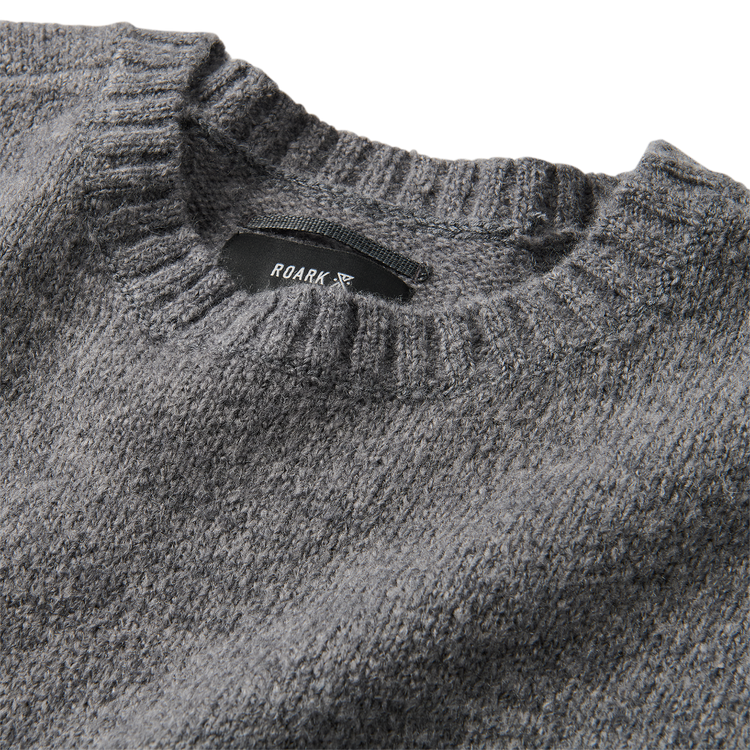 Roark Nordsman Wool Sweater | Charcoal