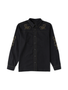 Roark Ritual Range LS Button Up | Black