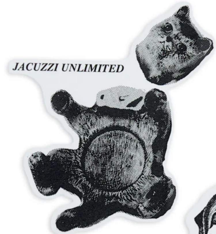 Jacuzzi Jacuzzi Unlimited Kitty Kitty Sticker