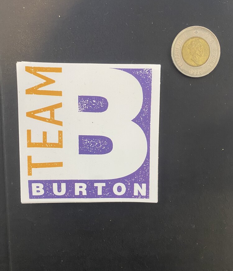 Burton Burton Team B Sticker