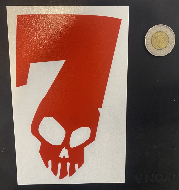 Burton Burton Lucky 7 Sticker