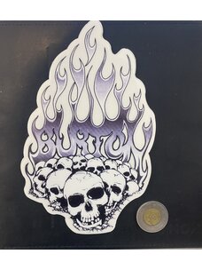 Burton Burton Skull Sticker