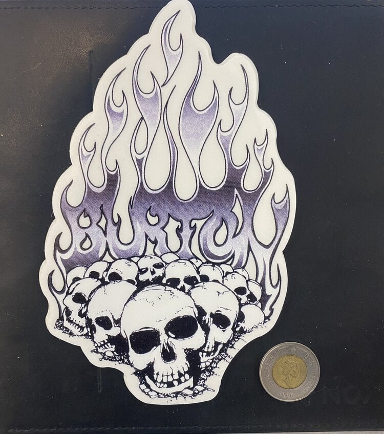 Burton Burton Skull Sticker