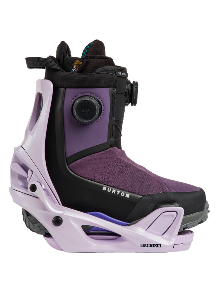 Burton Women's Step On Snowboard Bindings | Moondust Purple