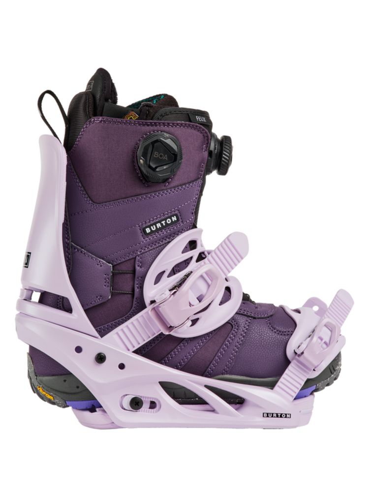 Burton Women's Lexa Snowboard Bindings | Moondust Purple