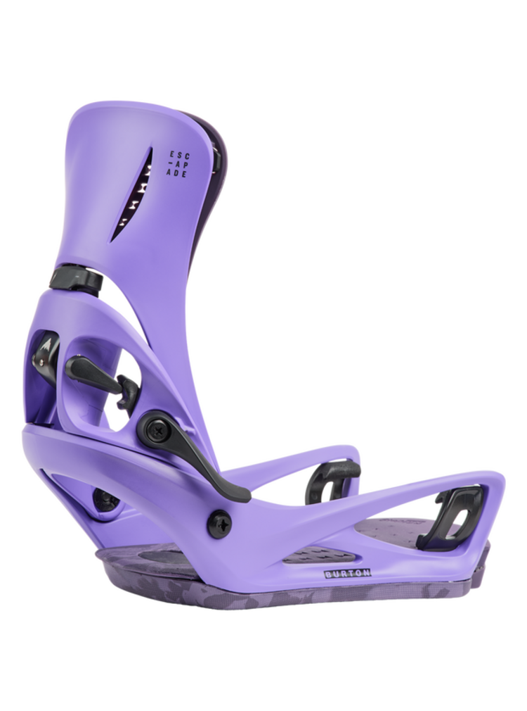 Burton Women's Escapade Step On Snowboard Bindings | Purple Voltage