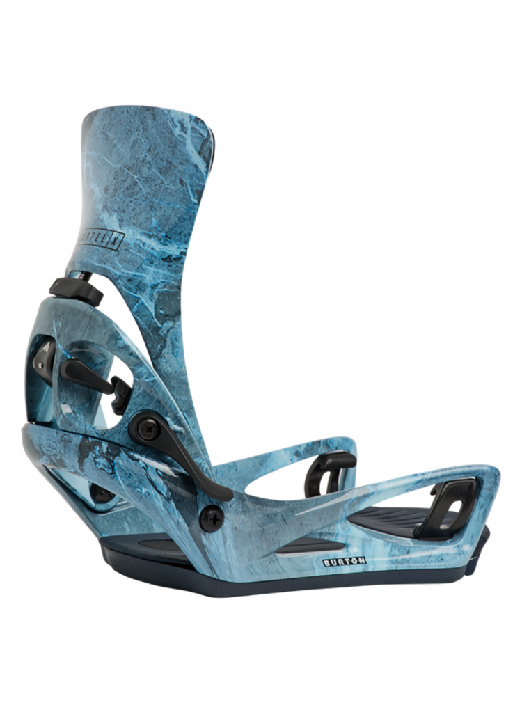 Burton Men's Cartel X Step On Snowboard Bindings | Marbled Stone